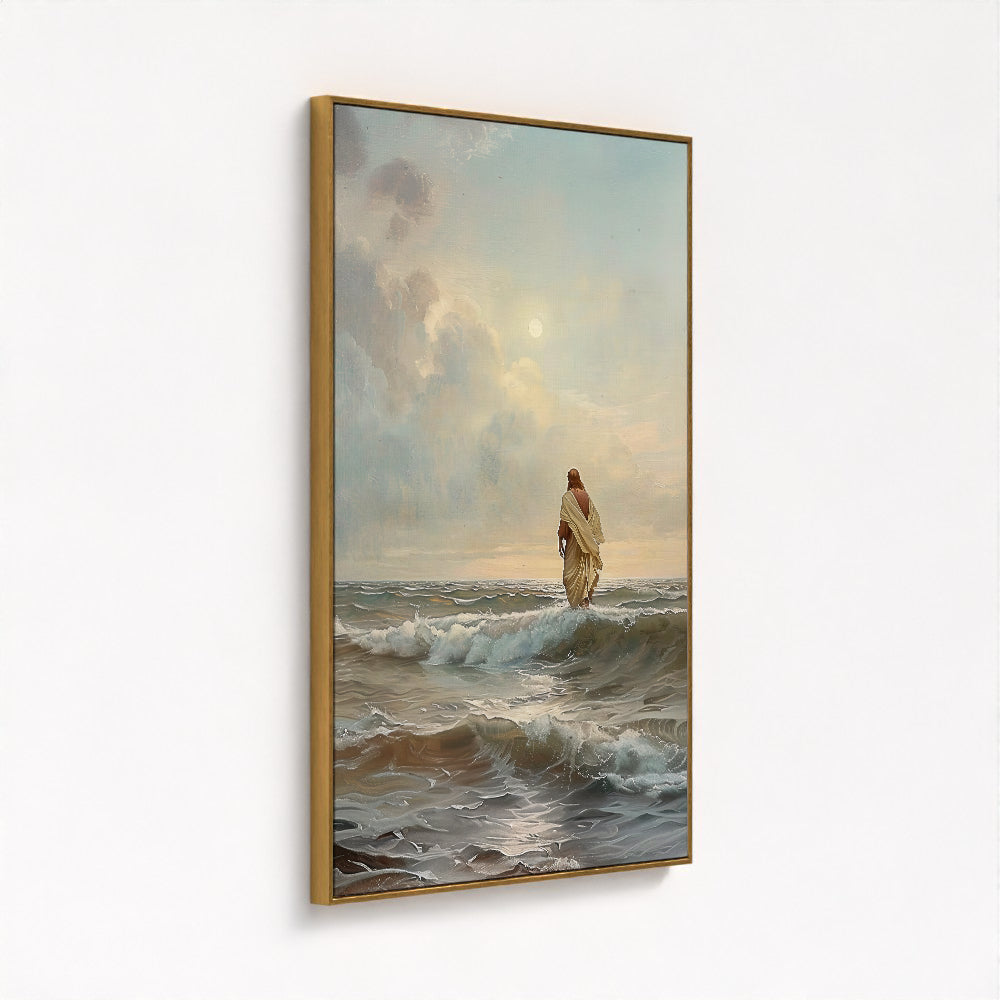 Painting of Jesus Walking on Water