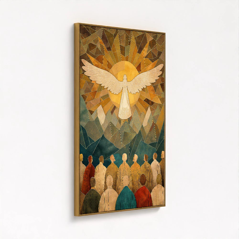 Holy Spirit Art - Pentecost Moment