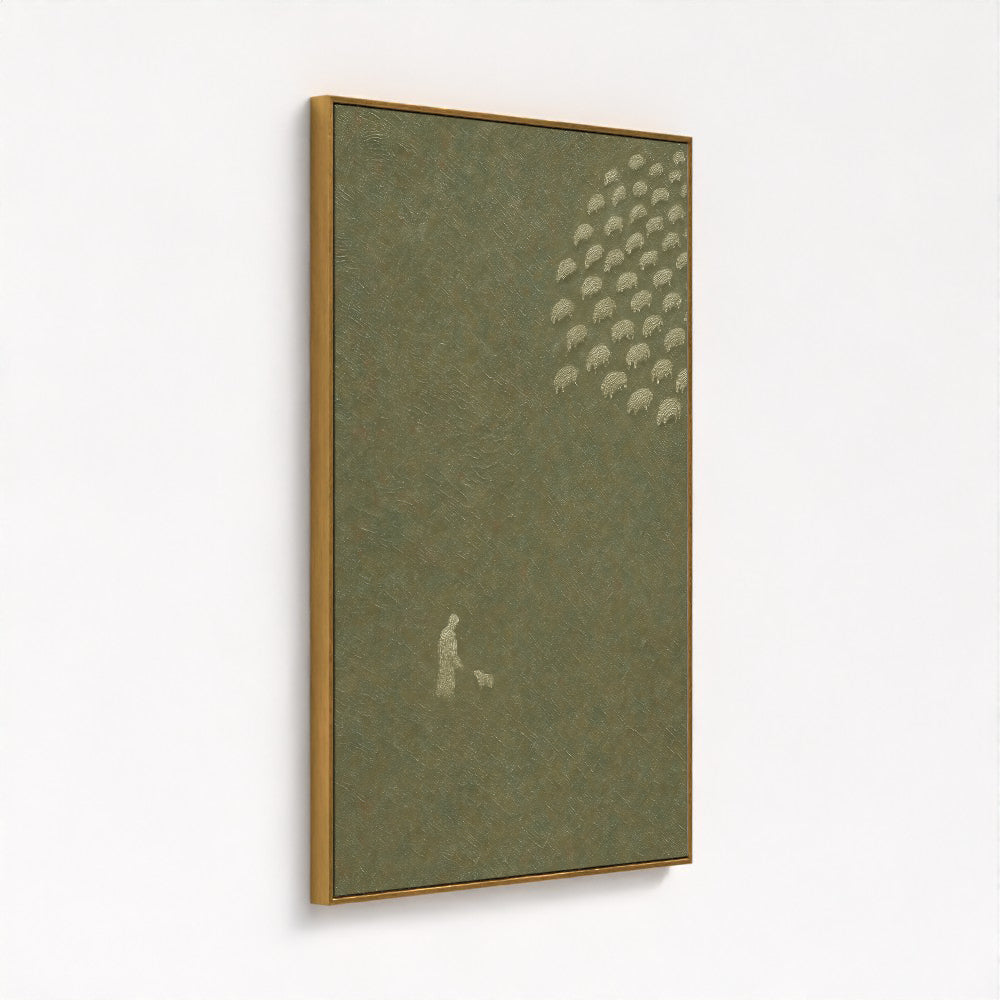 Jesus And The Lost Sheep Painting