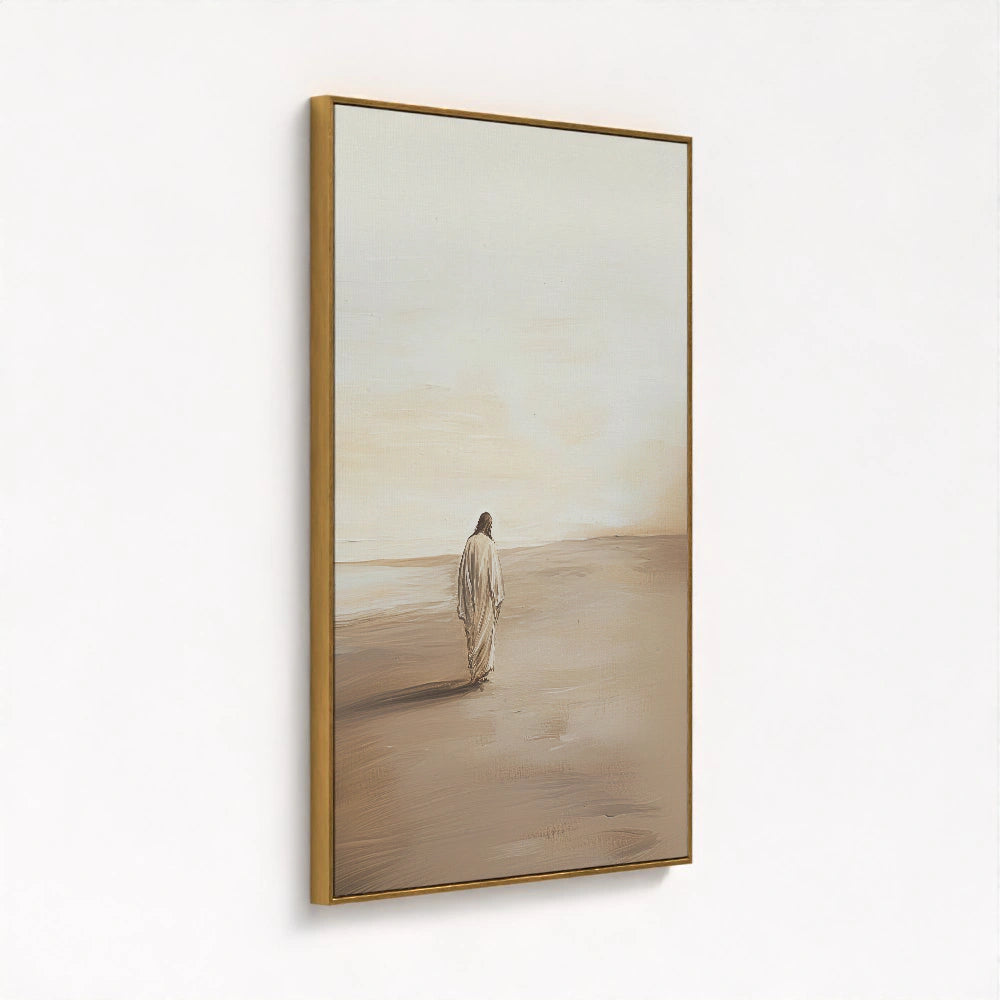 Following His Grace - Jesus Wall Art