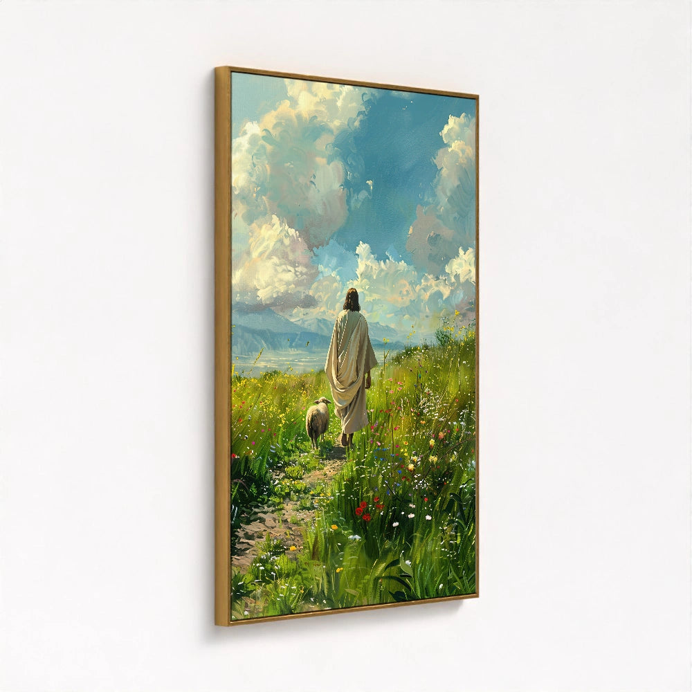 Jesus the Good Shepherd Painting