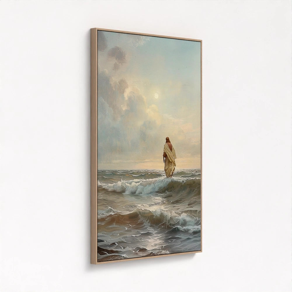 Painting of Jesus Walking on Water