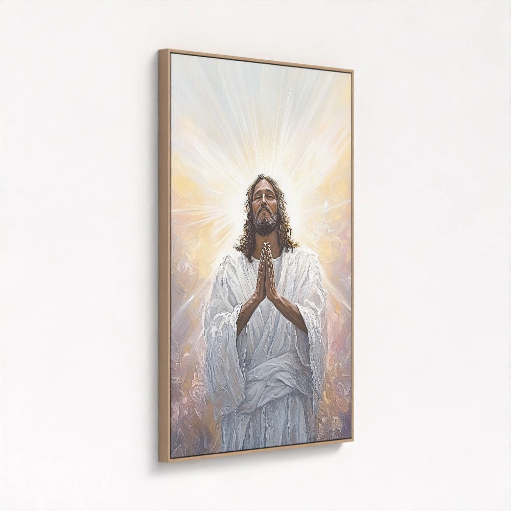 Painting of Jesus - Radiant Prayer