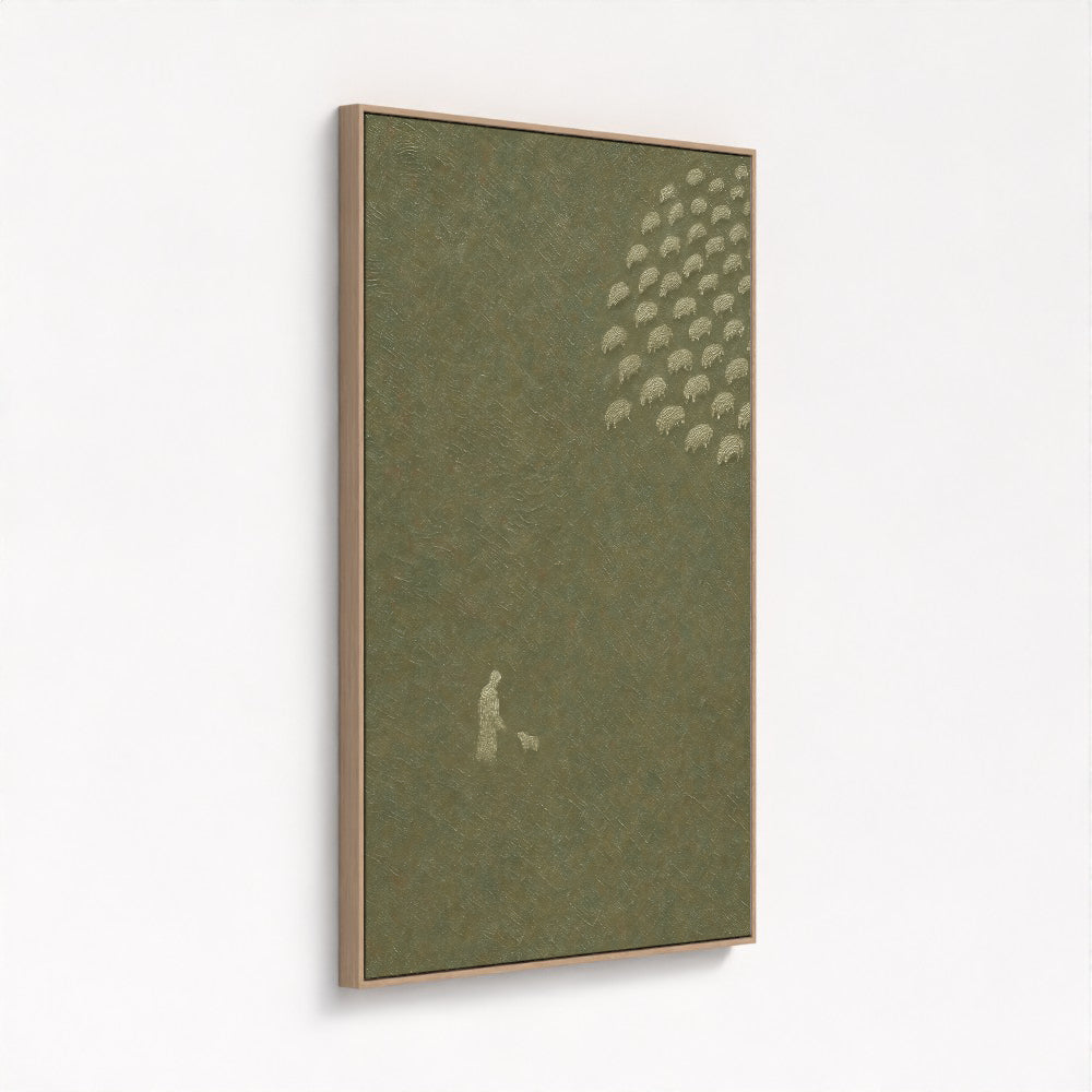 Jesus And The Lost Sheep Painting