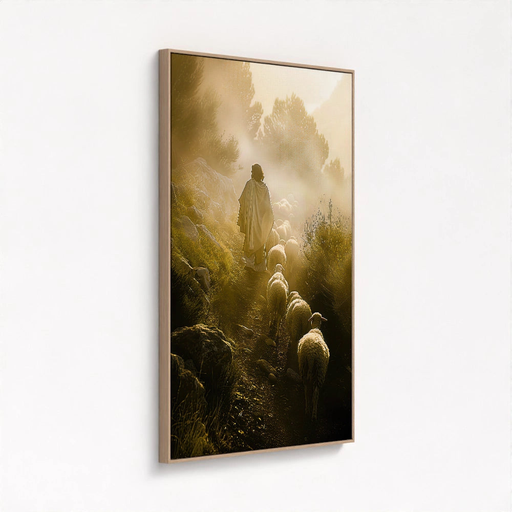 Jesus Leaves the 99 Art