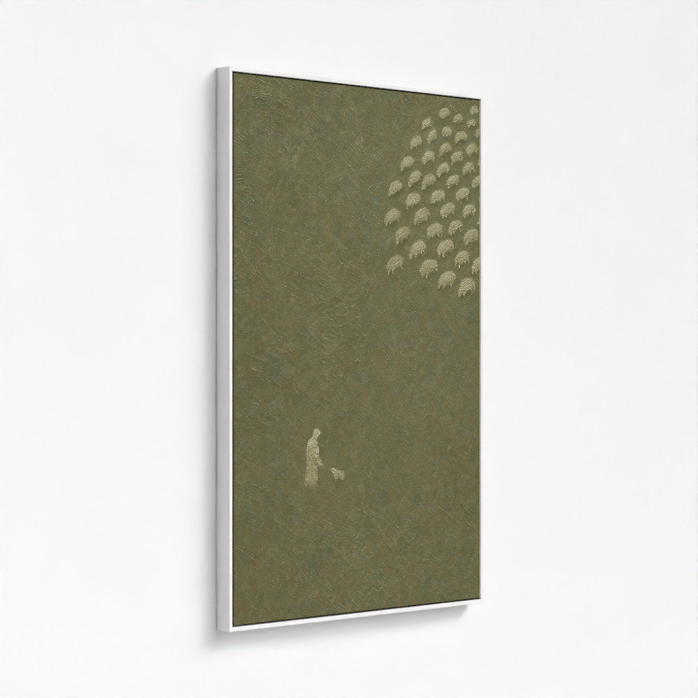 Jesus And The Lost Sheep Painting