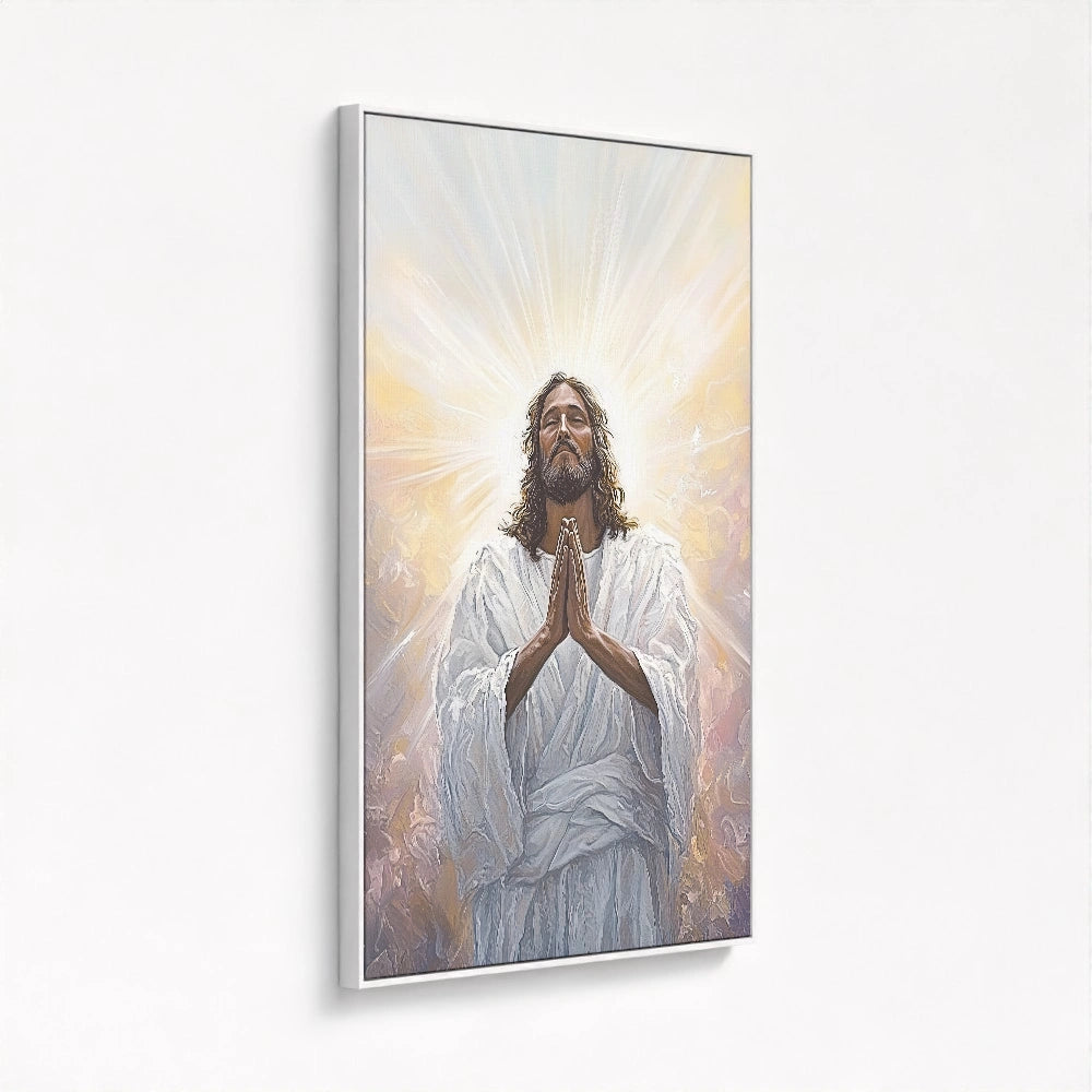 Painting of Jesus - Radiant Prayer