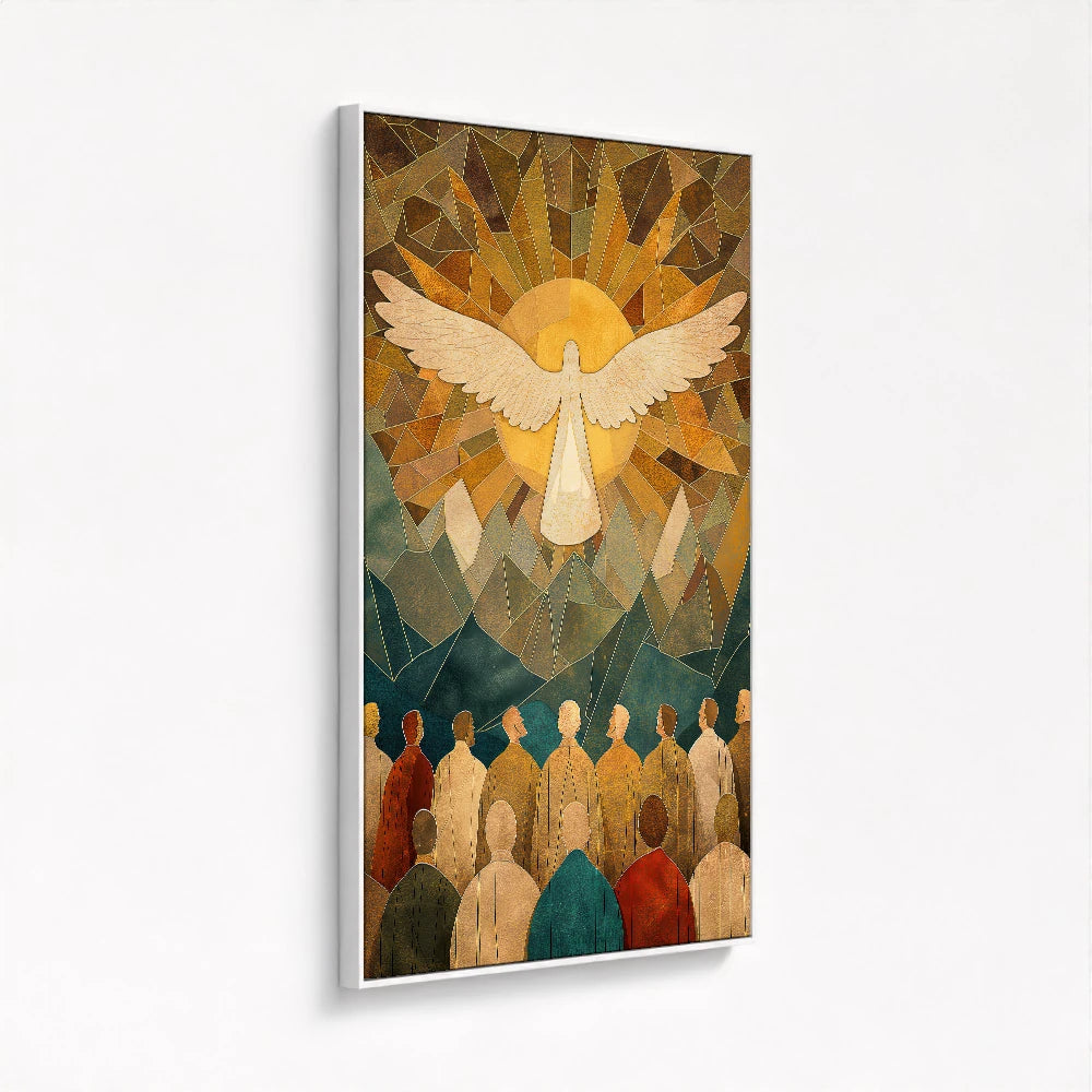 Holy Spirit Art - Pentecost Moment