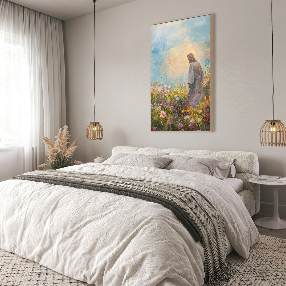 Field of Grace - Jesus Painting