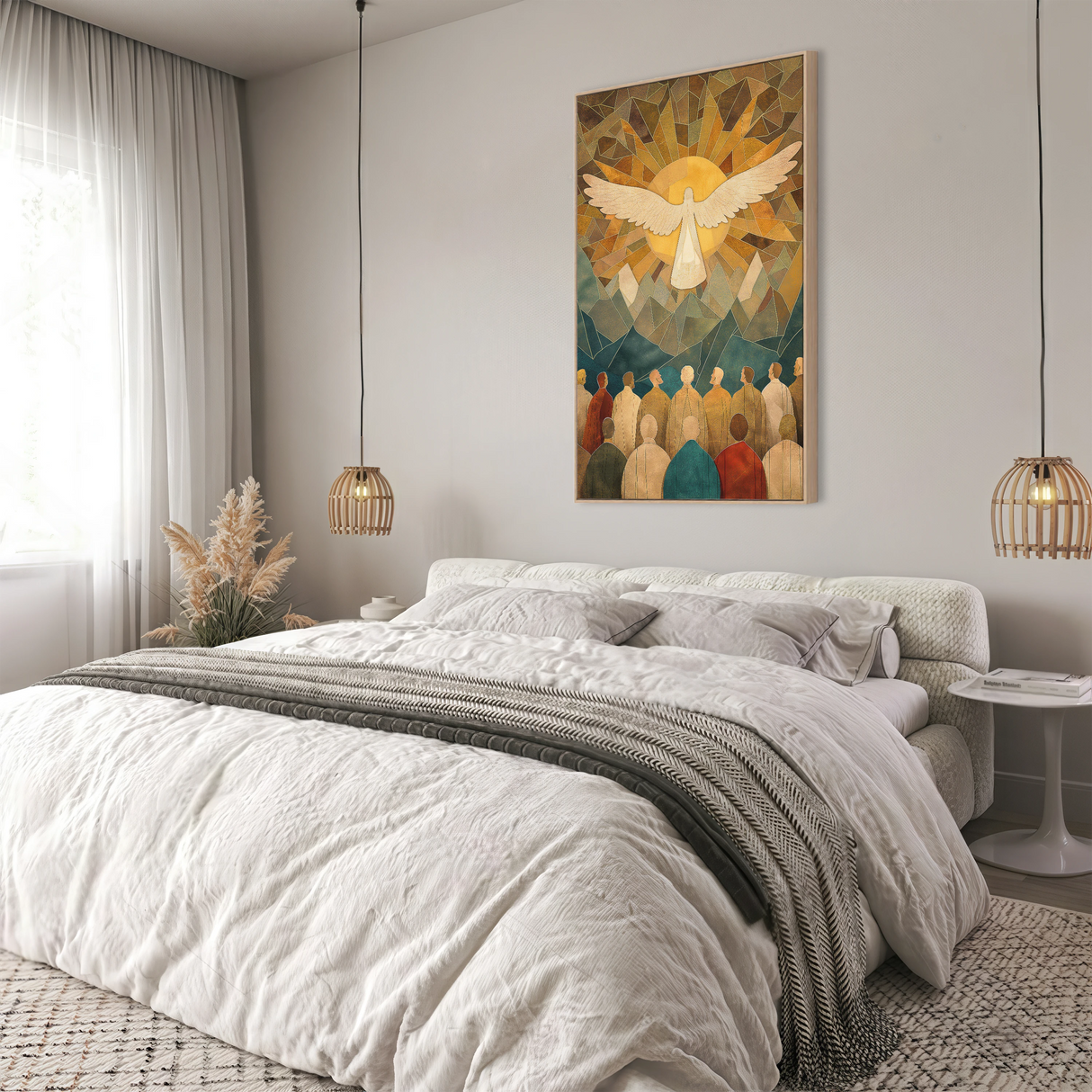 Holy Spirit Art - Pentecost Moment