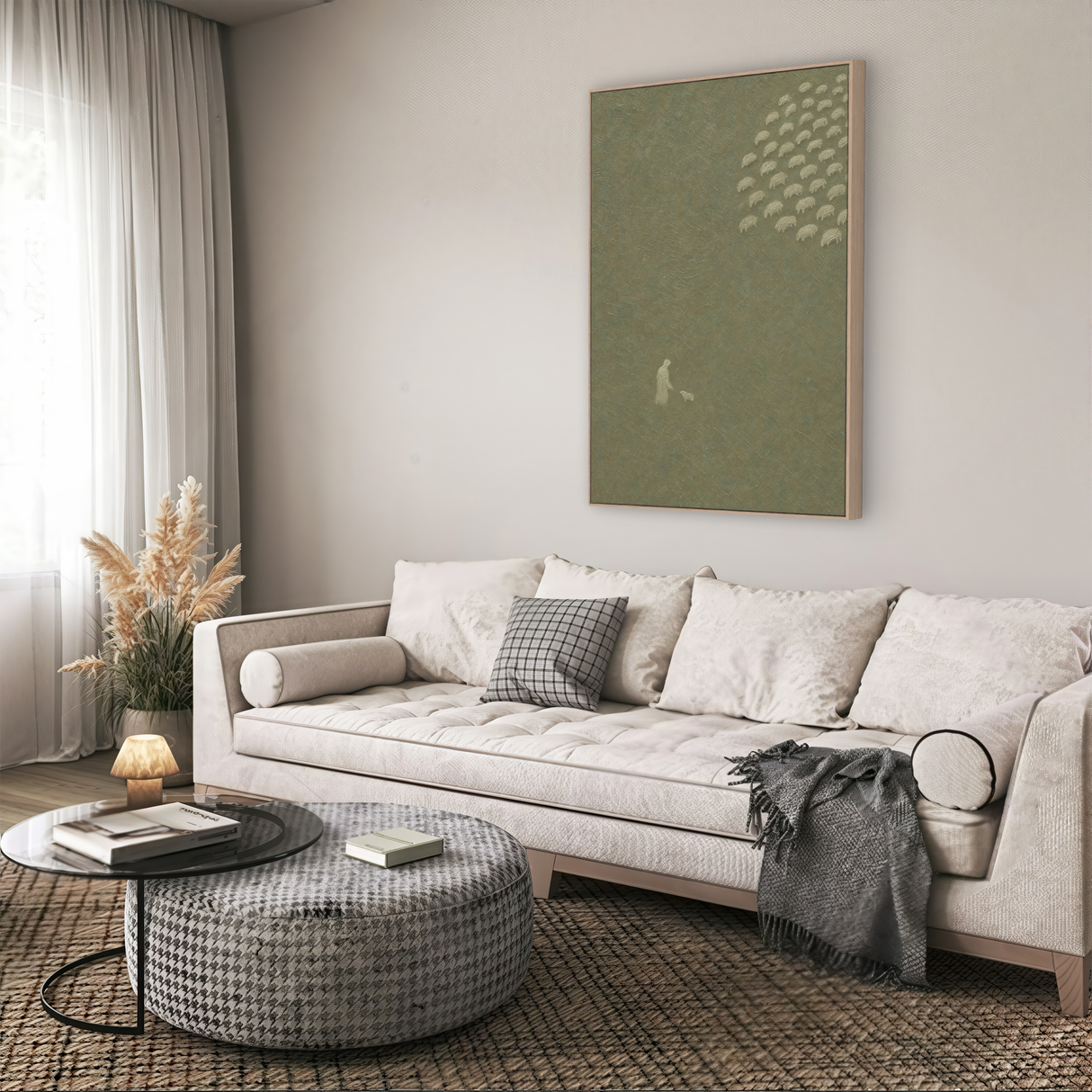 Jesus And The Lost Sheep Painting