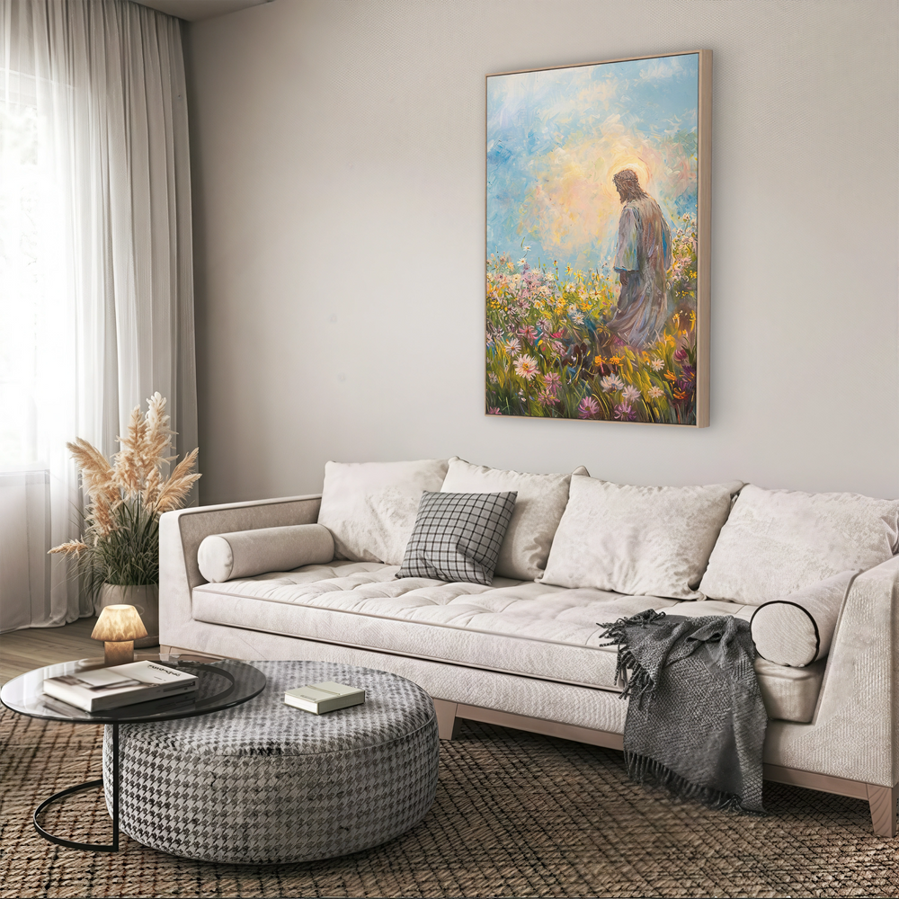 Field of Grace - Jesus Painting