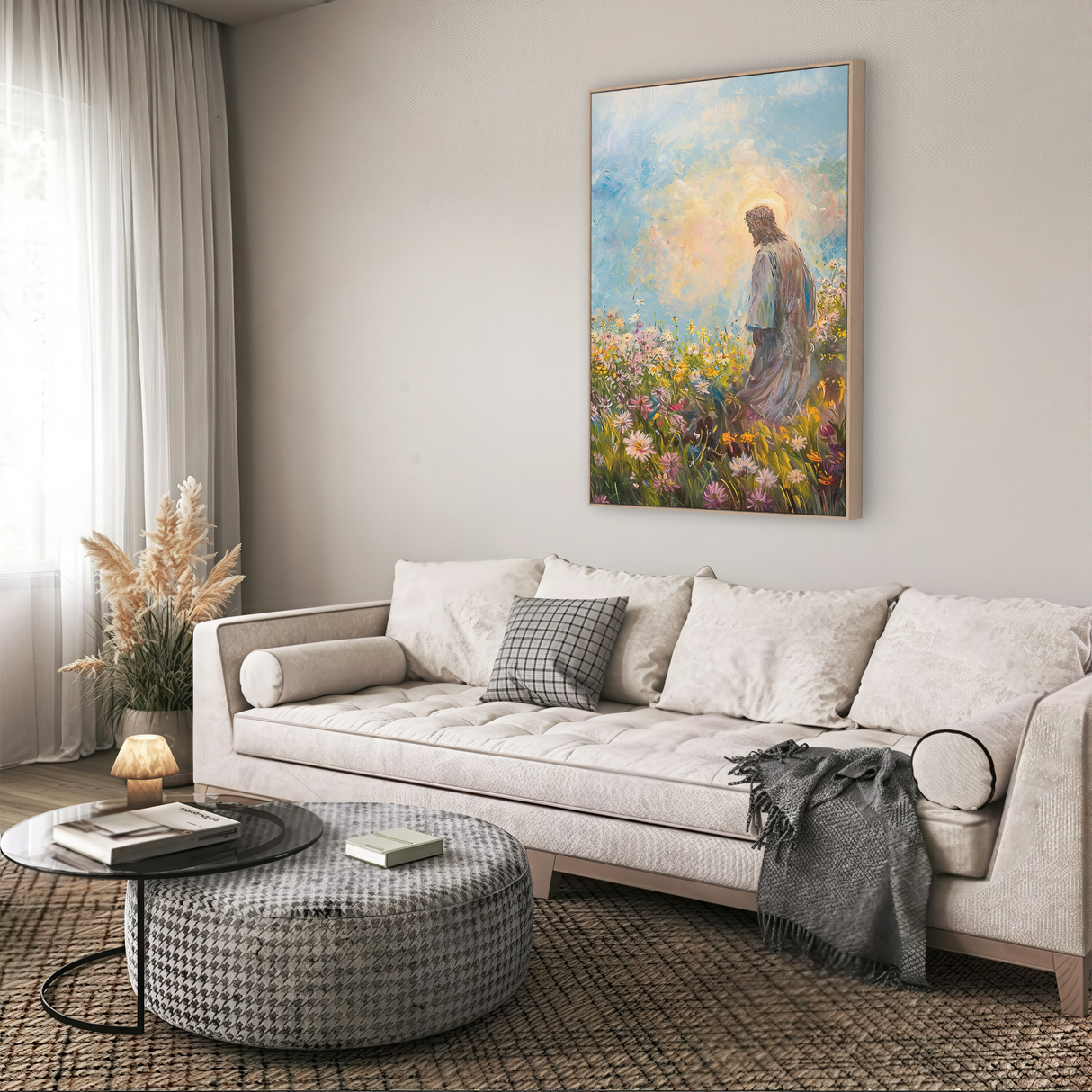 Field of Grace - Jesus Painting