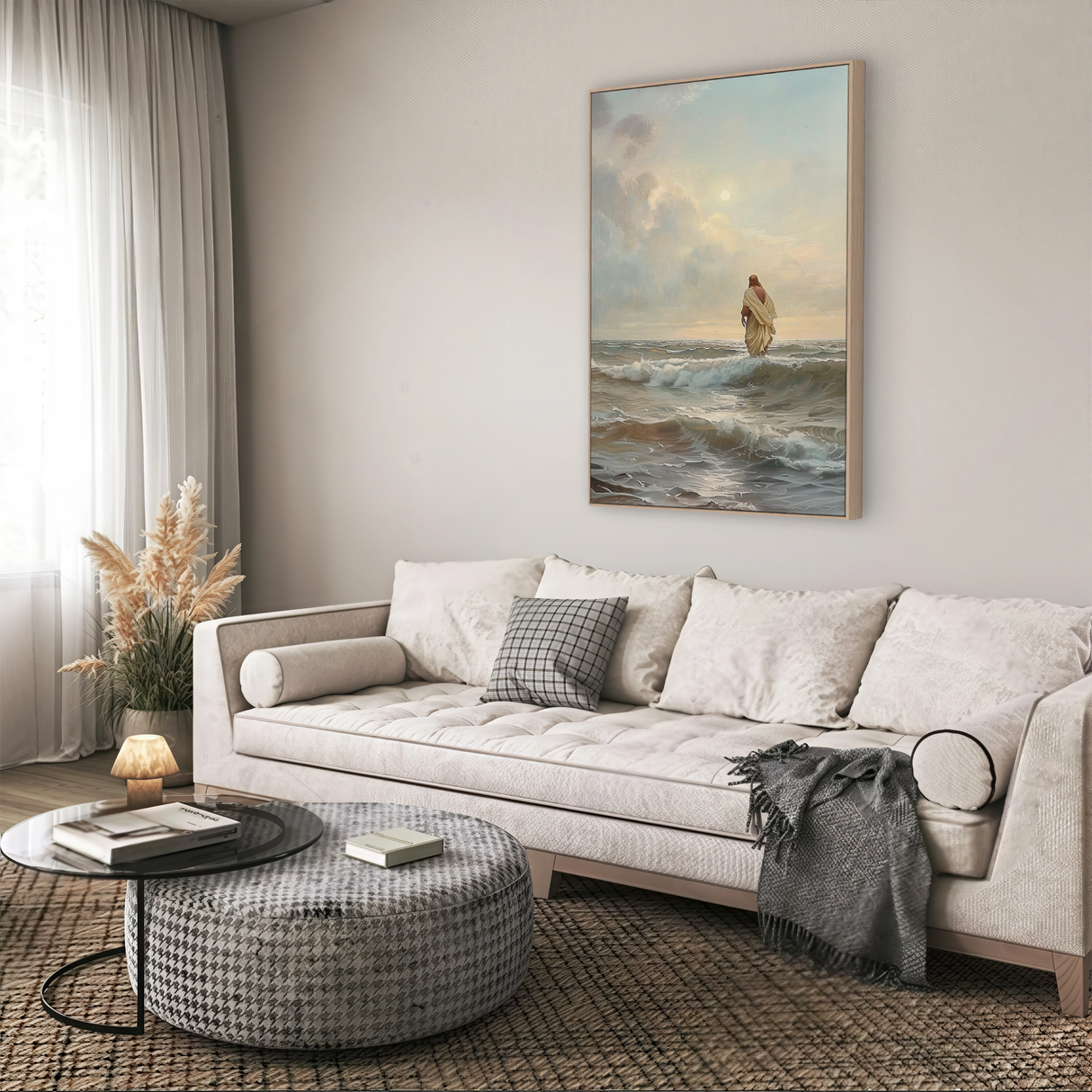 Painting of Jesus Walking on Water