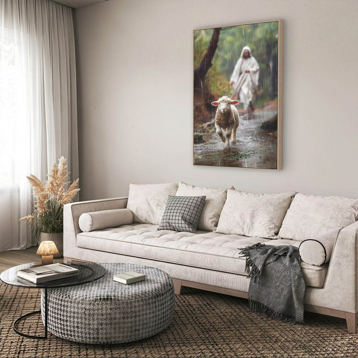 Picture of Jesus and Lamb