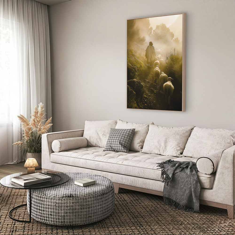 Jesus Leaves the 99 Art