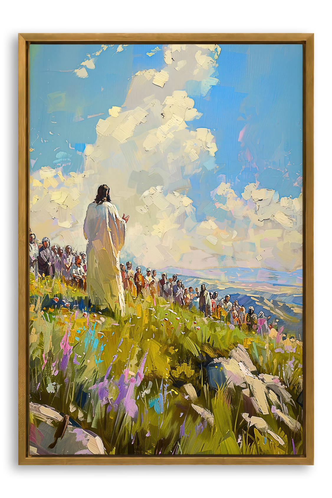 Sermon on the Mount Painting