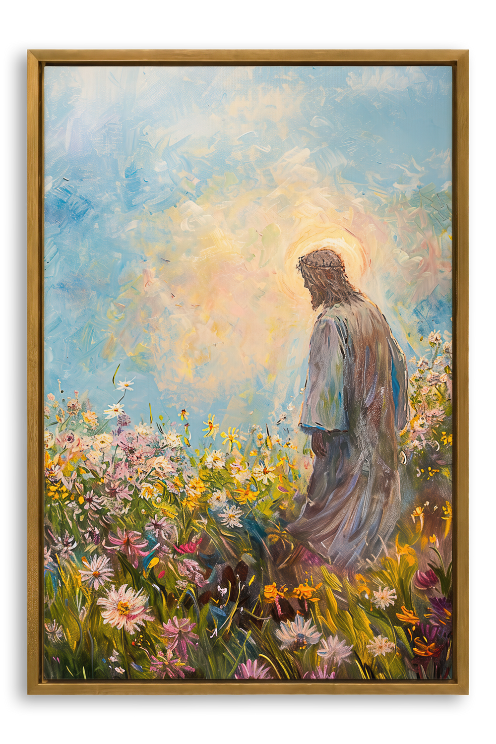 Field of Grace - Jesus Painting