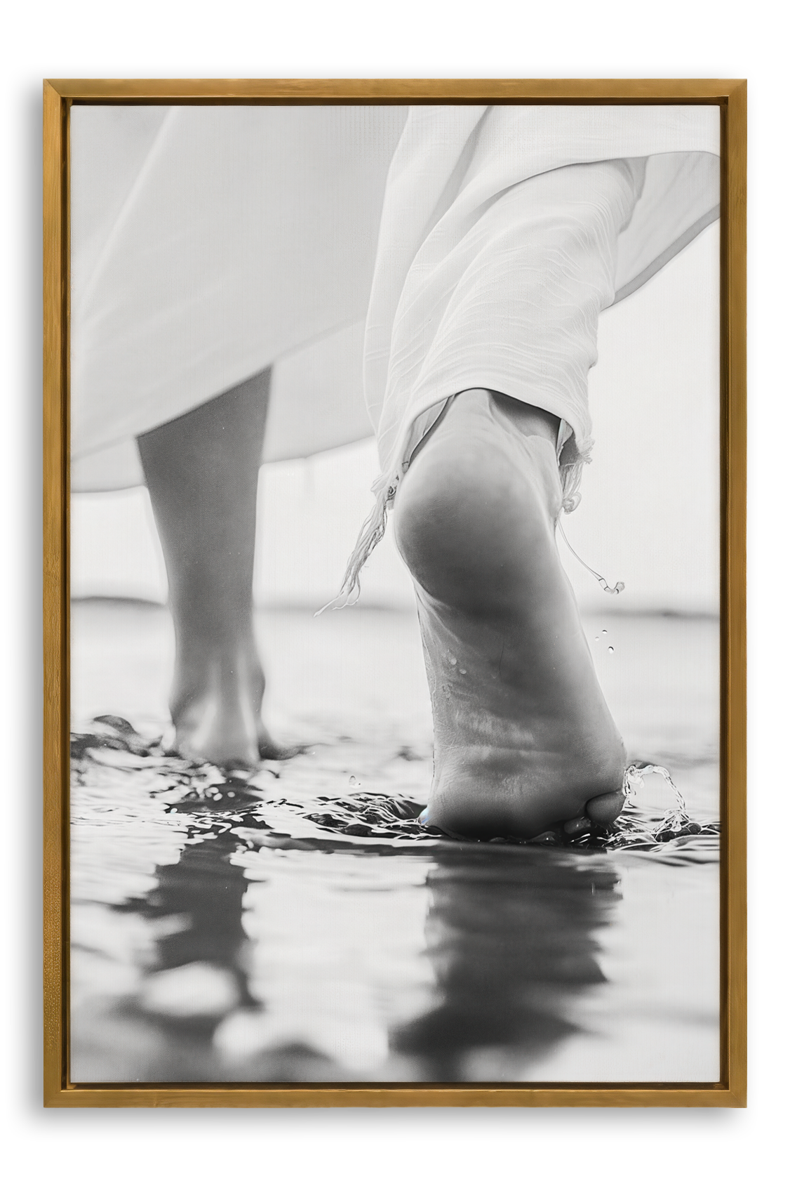 Steps of Faith - Jesus Walking on Water Art