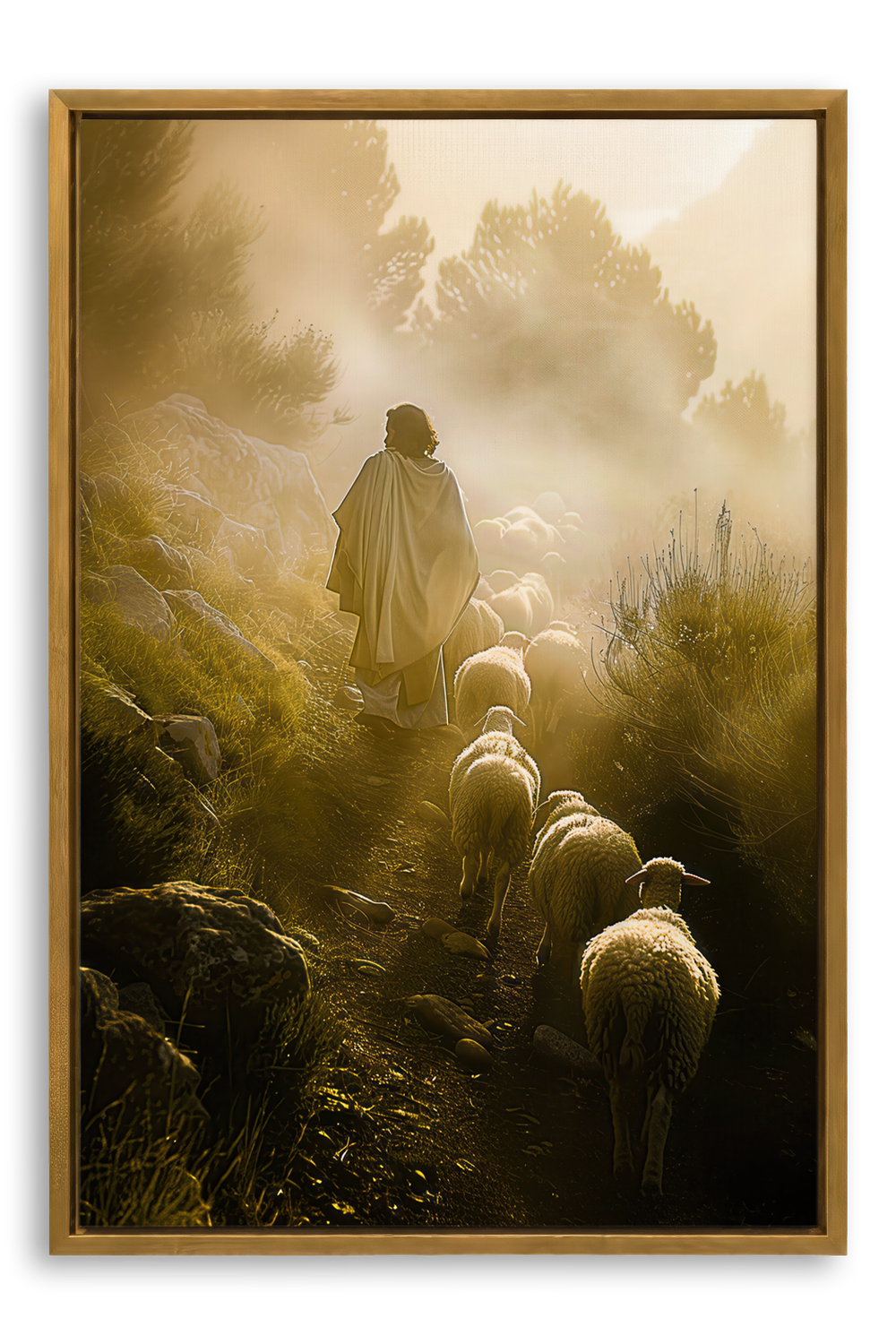 Jesus Leaves the 99 Art