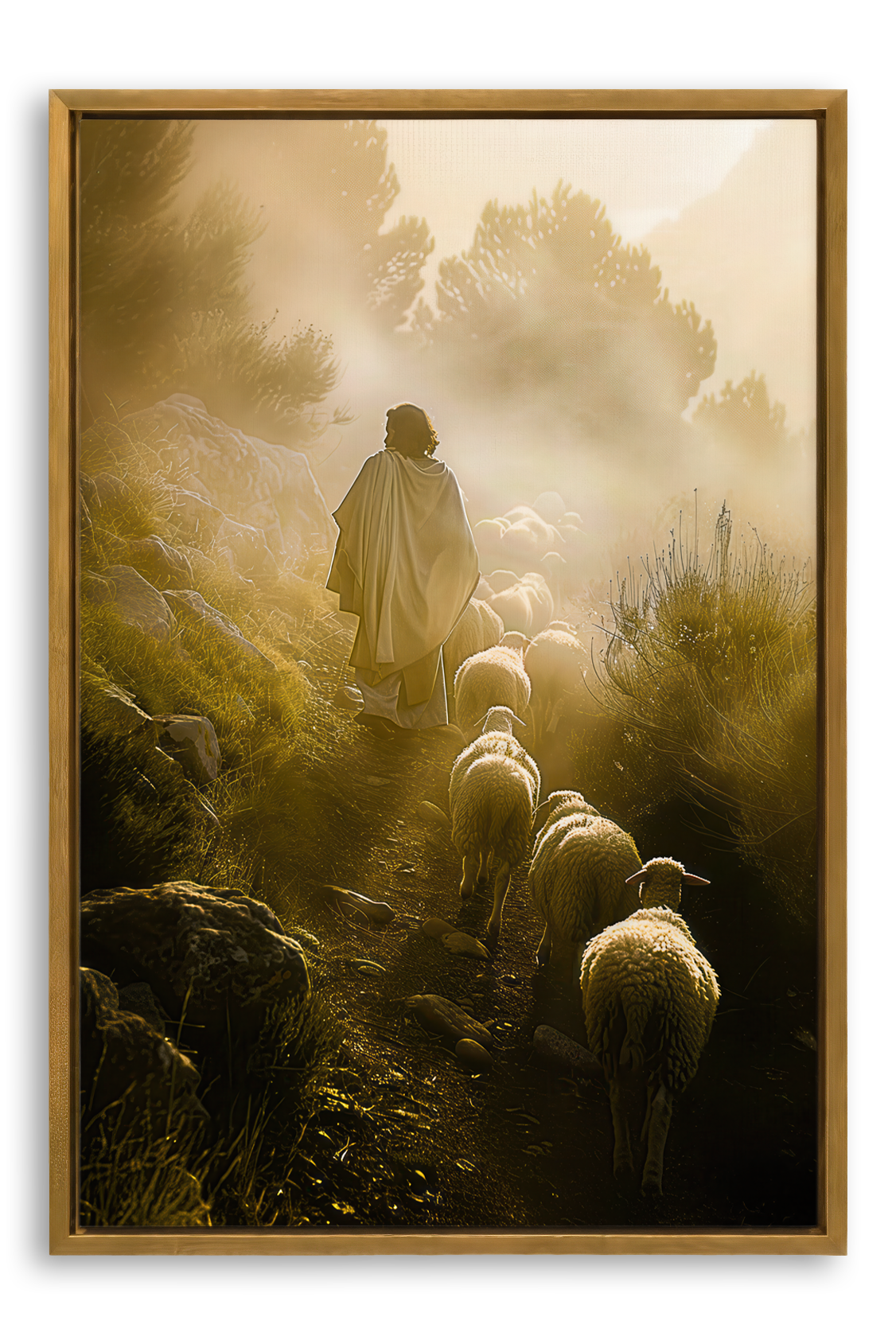 Jesus Leaves the 99 Art