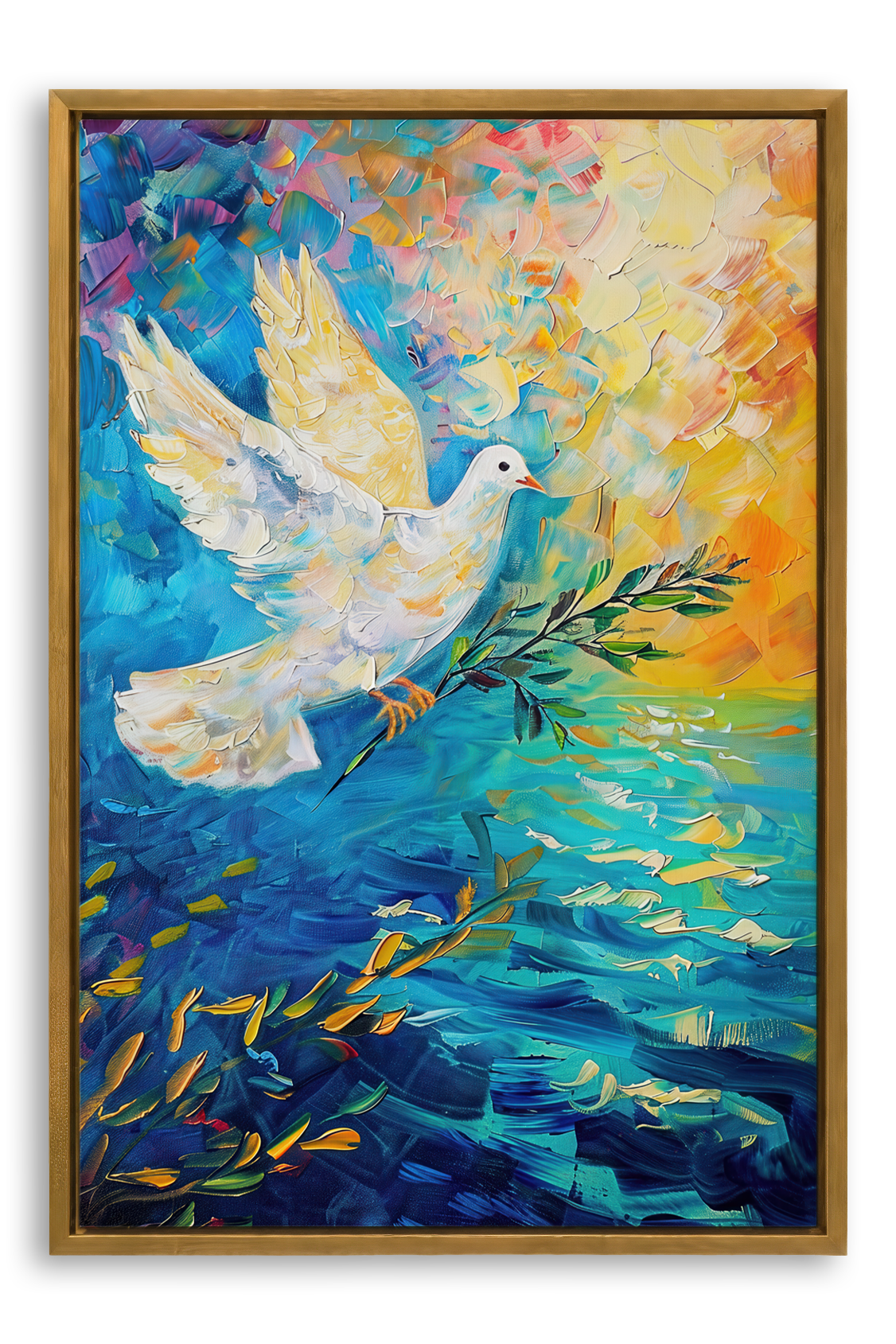 A Messenger of Peace - Dove Painting