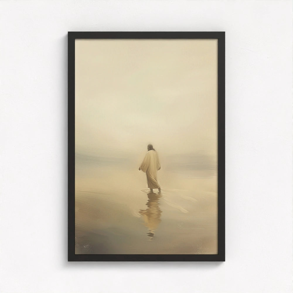 Jesus Walking On Water Painting