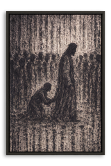 Painting of Woman Touching Jesus' Robe